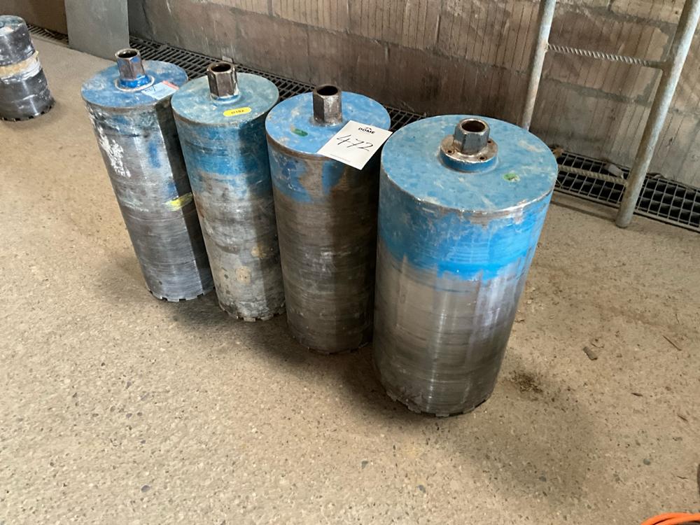 diamond core drill (4x)